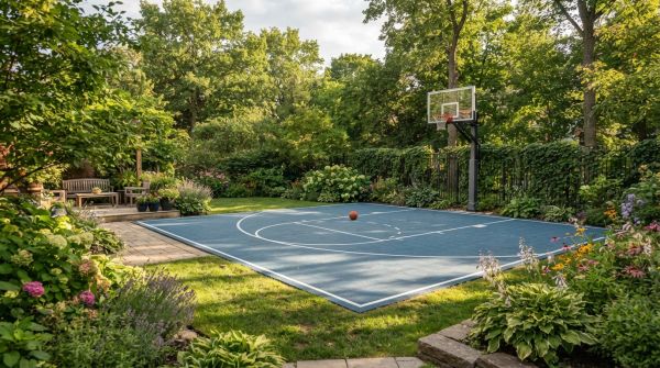 Transformez votre jardin en véritable terrain de basket
