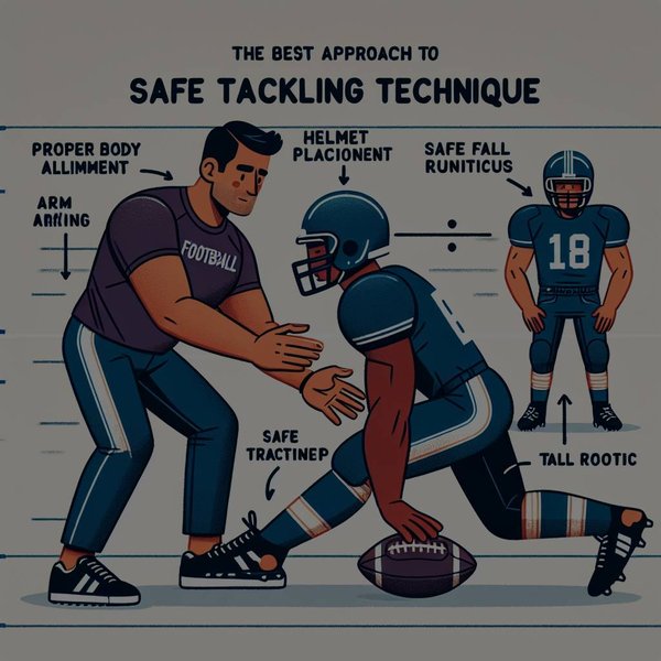 Quelle est la meilleure approche pour enseigner les techniques de plaquage sécuritaires au football américain?