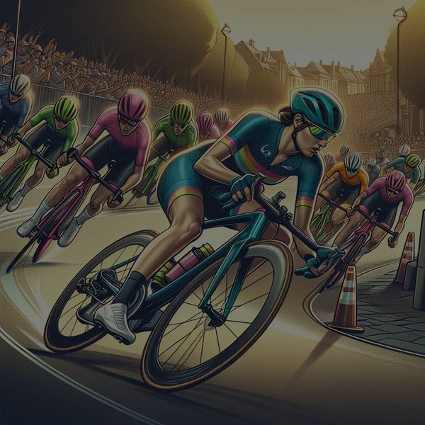 Comment aborder les virages serrés en critérium pour gagner des positions?