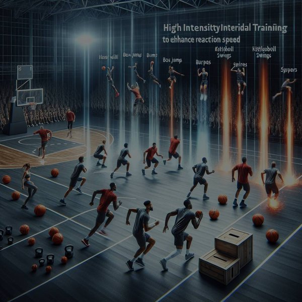 Quel type de HIIT peut favoriser la vitesse de réaction chez les joueurs de basket-ball?